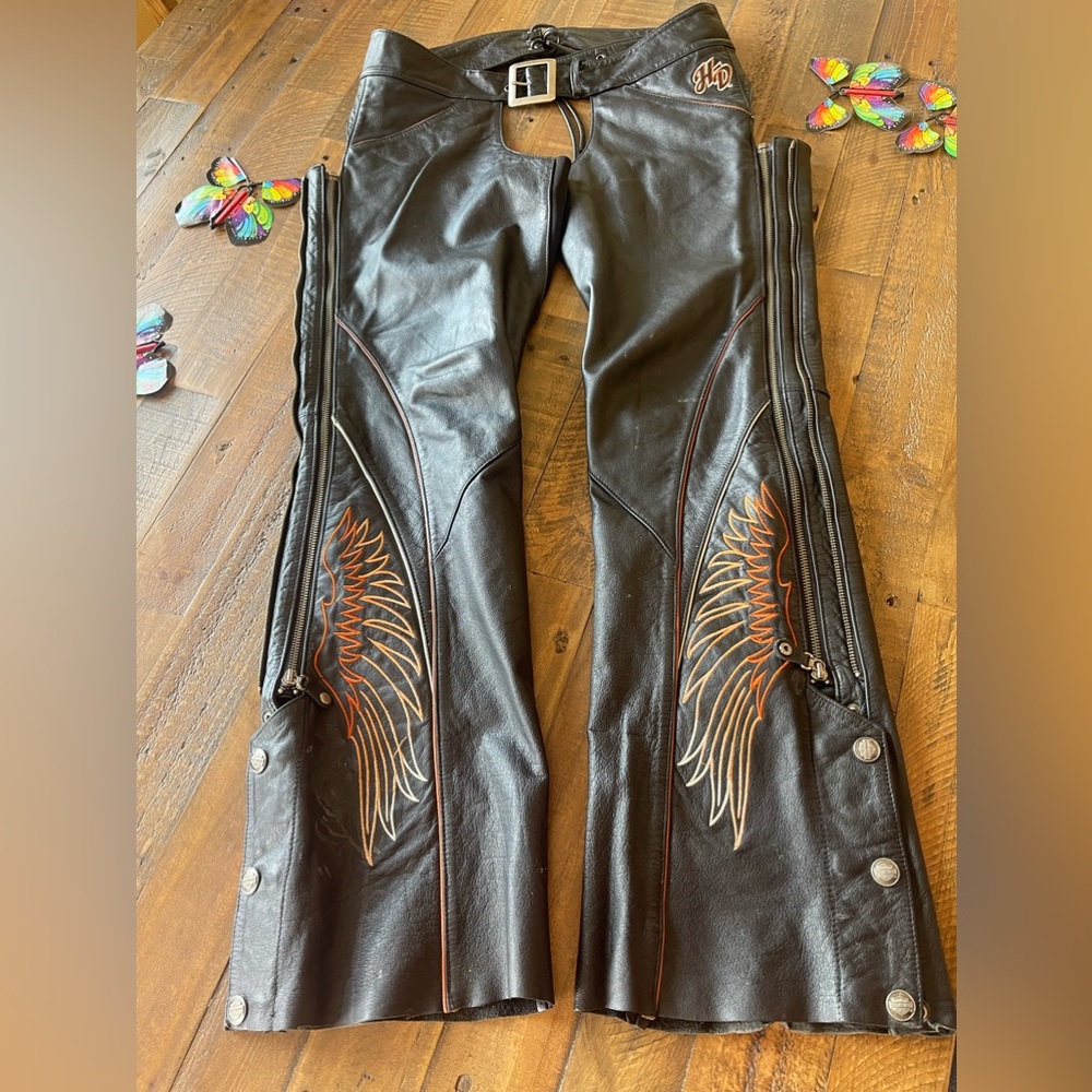 Harley-Davidson Black
Leather Chaps